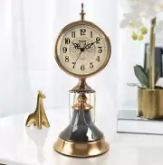 Table Clock Retro Decor Vintage Style Decorative Home Fireplace Bar Clocks livin