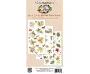 49 And Market Rub-On Transfer Set Vintage Orchard Blendable*