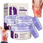 Joint Pain Gel Purple Gel for Joint Activities Throughout The Body, Soothes Knees, Lumbar, Neck, Hands and Feet 3 Pack