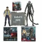 Aliens Hadleys Hope Carter J. Burke VS Xenomorph Warrior Figure Model Statue Toy
