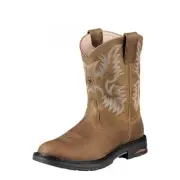 ARIAT WORK Women's 9" Tracey Composite Toe Work Boot Dusted Brown - 10008634 Col