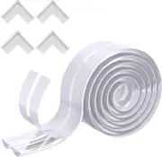 Baby Proofing Tables Corner Guard, Transparent W Shaped Edge Protector Strip ...