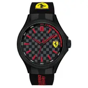 Scuderia Ferrari Black Silicone Men's Watch - 830643