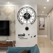 Wall Clocks for Bedroom, Kitchen, Home Office, Modern Wall Clock Battery Operated, Large Silent Non-Ticking