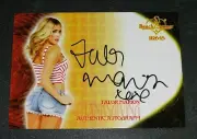 2015 Benchwarmer TALOR MARION Thanksgiving #60 Black Auto PLAYBOY Fast & Furious