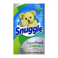 在飛比找PChome商店街優惠-【易油網】SNUGGLE 熊寶貝 烘衣柔軟片(超級清新香) 