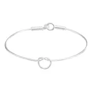 Silver Knot Bangle