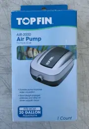 Top Fin Air-2000 Air Pump For Aquarium + Betta Heater 10W Model HT-10 BRAND NEW