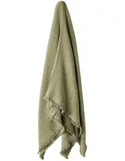 [Aura Home] Crinkle Throw in Elm