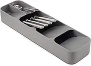 [Joseph Joseph] DrawerStore Compact Cutlery Drawer Organiser tray, Grey