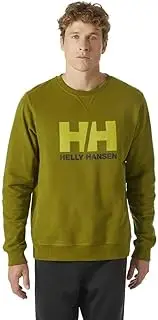 [Helly Hansen] Men's Hh Logo Crew Sweater Crew Neck Sweatshirt Olive Green