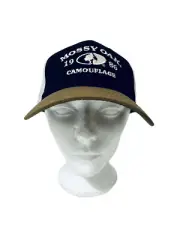 Mossy Oak Hat Cap Hunting 1986 Camouflage Logo Mesh with Snap Back OSFM - NWT