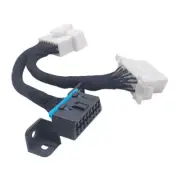 OBD2 16Pin Extension Cable 1 To 2 Spliter OBDII Connector Male to Female Line B