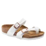 Birkenstock Mayari Kid's Sandal Mocha 34 & 33 White 26