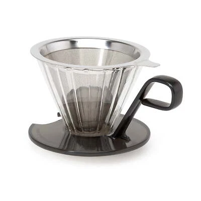 Primula PPOCD-6701 1-Cup Stainless Steel Pour Over Coffee Maker, 4.8 x 4.8 x 4.8