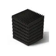 Alpha Acoustic Foam 40pcs 30x30x5cm Sound Absorption Proofing Panel Studio Wedge