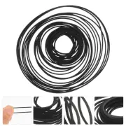 90 Pcs Belt Driven Cassette Deck Repair Audio Recorder Tape Belts