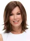 Light Brown Short Hairstyles Women's Natural Straight 100% Human Hair Wig 10Inch