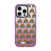 iPhone 16 Pro Impact Case MagSafe Compatible Rainbows