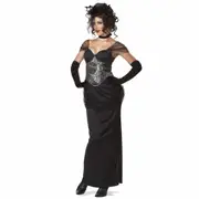 Victorian Vampiress Gothic Vampira Vampire Halloween Womens Costume