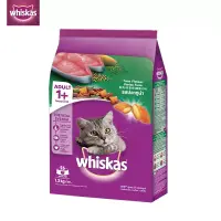 在飛比找博客來優惠-【Whiskas偉嘉】貓乾糧 鮪魚總匯 1.2kg 寵物/貓