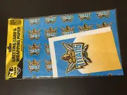 nrl gold coast titans greeting card & wrapping paper afl football rugby footy af