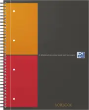 100103664 Notebook International A4 + Checkered 80 Sheets Sturdy Cardboard Cover