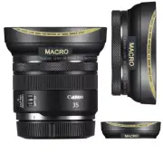 HD4 ULTRA WIDE FISHEYE LENS + MACRO LENS FOR Canon RF 35mm f/1.8 IS Macro STM L