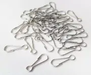 1" Lanyard Snap Hook- Steel Zipper Pulls Only
