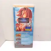 Disney DVD - The Lion King 2: 2 Disc Special Simba's Pride New Long Box