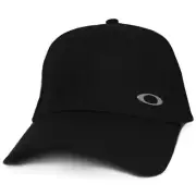 Oakley Tinfoil Cap Mens S/M Flex Fit Stretch New Era Boys Black Baseball Hat