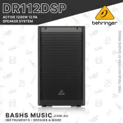 Behringer DR112DSP Active 1200W 12 Inch Speaker System DSP and 2-Channel Mixer