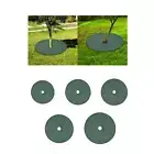 10x Tree Weeding Barrier Mats Garden Weeding Barriers for Grass Garden Tree