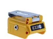 Battery Adapter Converter Adapter USB Charger 18V 5A 12V DC Output Interface for Speaker Power Supply