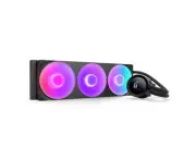 NZXT KRAKEN PLUS RGB 360 MM BLACK AIO LIQUID COOLER WITH 1.54" LCD & RGB CORE