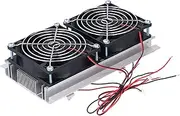 Semiconductor Refrigeration Electronic Cooler Cooling System DC12V 120W Dual-Core Energy Efficient Device for Small Spaces