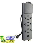 [O美國直購] BELKIN 防護插座 12-OUTLET BE112234-10 SURGE PROTECTOR WITH PHONE/ETHERNET/COAXIAL PROTECTION (10 呎)