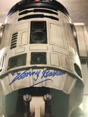 Kenny Baker Signed Autographed 11x14 Photo Star Wars R2-D2 PSA/DNA
