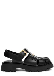 Alexander Wang Carter Leather Sandals - Black - 39 (IT39/ UK6) 39 (IT39/ UK6)
