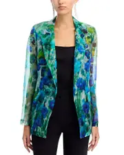 Ungaro Aimee Printed Silk Jacket