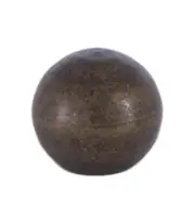 B&P Lamp 3/8 Inch Brass Ball 8-32 Tap