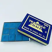 Pool Cue Chalk Cubes, 12-Pack -Table BilliardsStick Bulk Supplies
