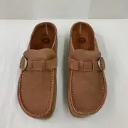 Birkenstock New w/ Box Buckley Pink Clay Suede Leather Narrow Width Select Size