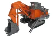 Hitachi EX8000-6 Ultra Large Hydraulic Excavator Diecast Model 1/87 Scale