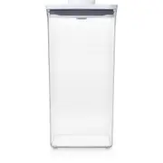 Oxo Good Grips Pop 2.0 Tall Big Square Kitchen Storage Container w/ Lid Clear