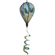 Blue Butterfly Hot Air Balloon Windsock
