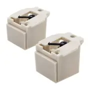 2PCS AT3600L Diamond Record Player Needles Replacement Stylus For5557