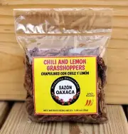 Chapulines Chile y Limon (grasshoppers)- Gourmet from Oaxaca Mex. 30g