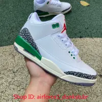 在飛比找蝦皮購物優惠-純原 Air Jordan 3 Retro 幸運綠 CK96