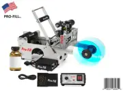 Manual Round Bottle Labeling Machine (Label: 12-90mm) Plastic, Glass or Metal